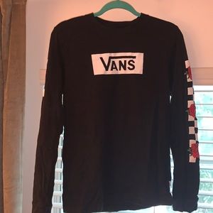 Vans long sleeve shirt unisex large